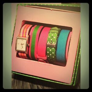 Preppy Vintage/Retro Watch Set